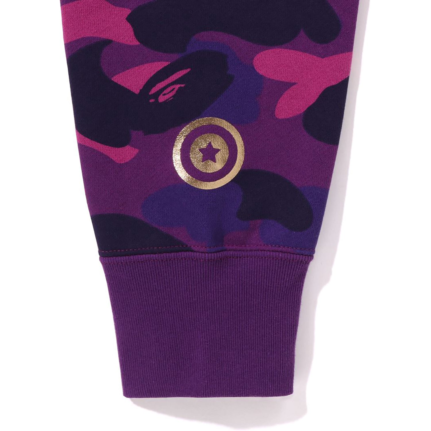 COLOR CAMO DOUBLE SHARK FULL ZIP HOODIE MENS-IYAMIUIO