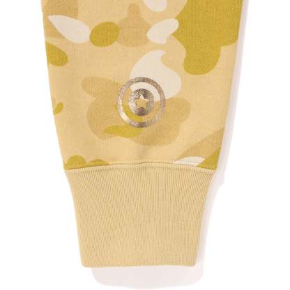 COLOR CAMO DOUBLE SHARK FULL ZIP HOODIE MENS-IYAMIUIO