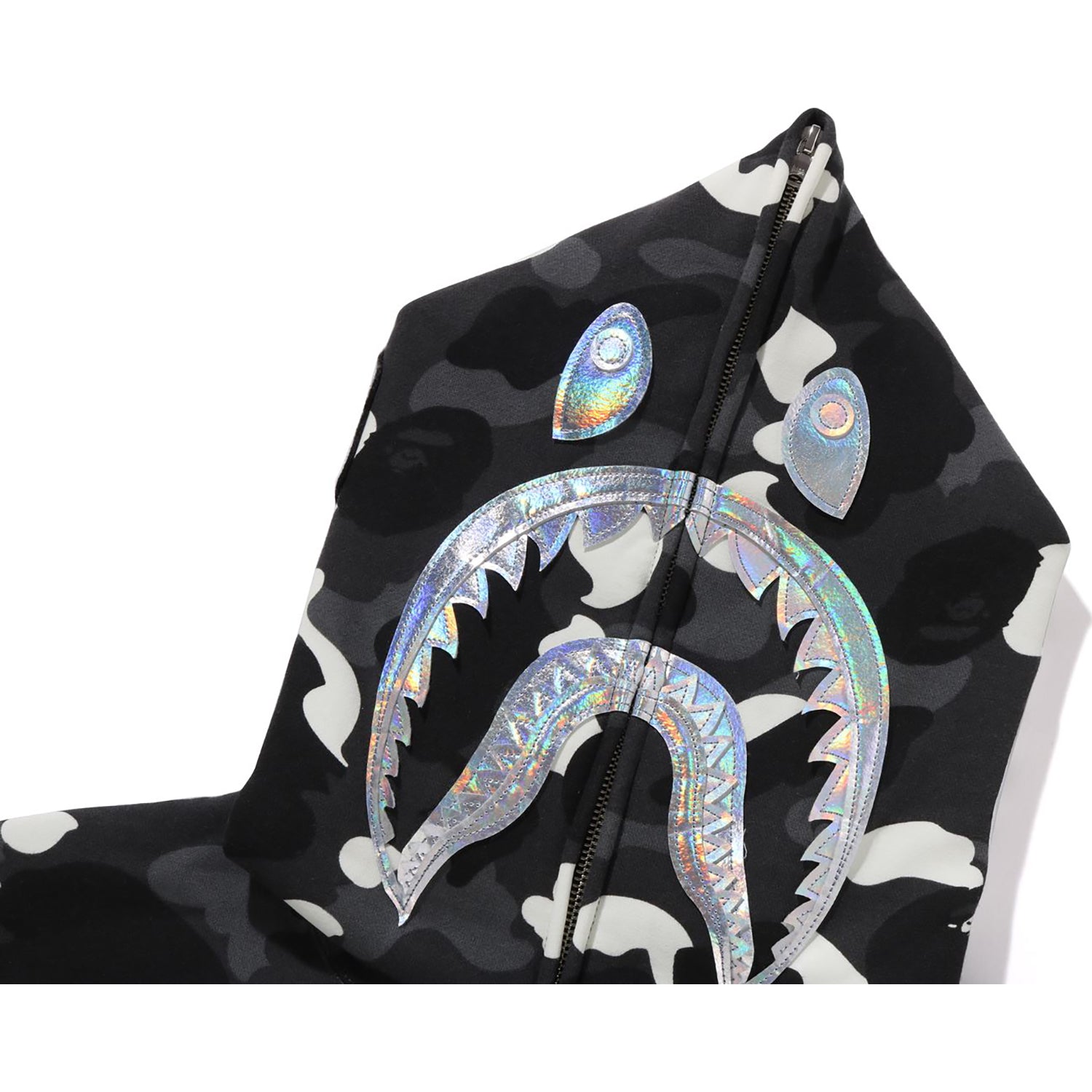 CITY CAMO SHARK FULL ZIP HOODIE MENS-IYAMIUIO