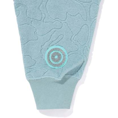 LINE CAMO TERRY TOWEL SHARK ZIP HOODIE MENS-IYAMIUIO