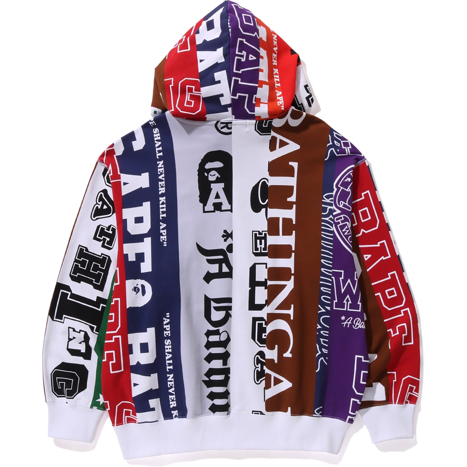 FANS SCARF FULL ZIP HOODIE MENS-IYAMIUIO
