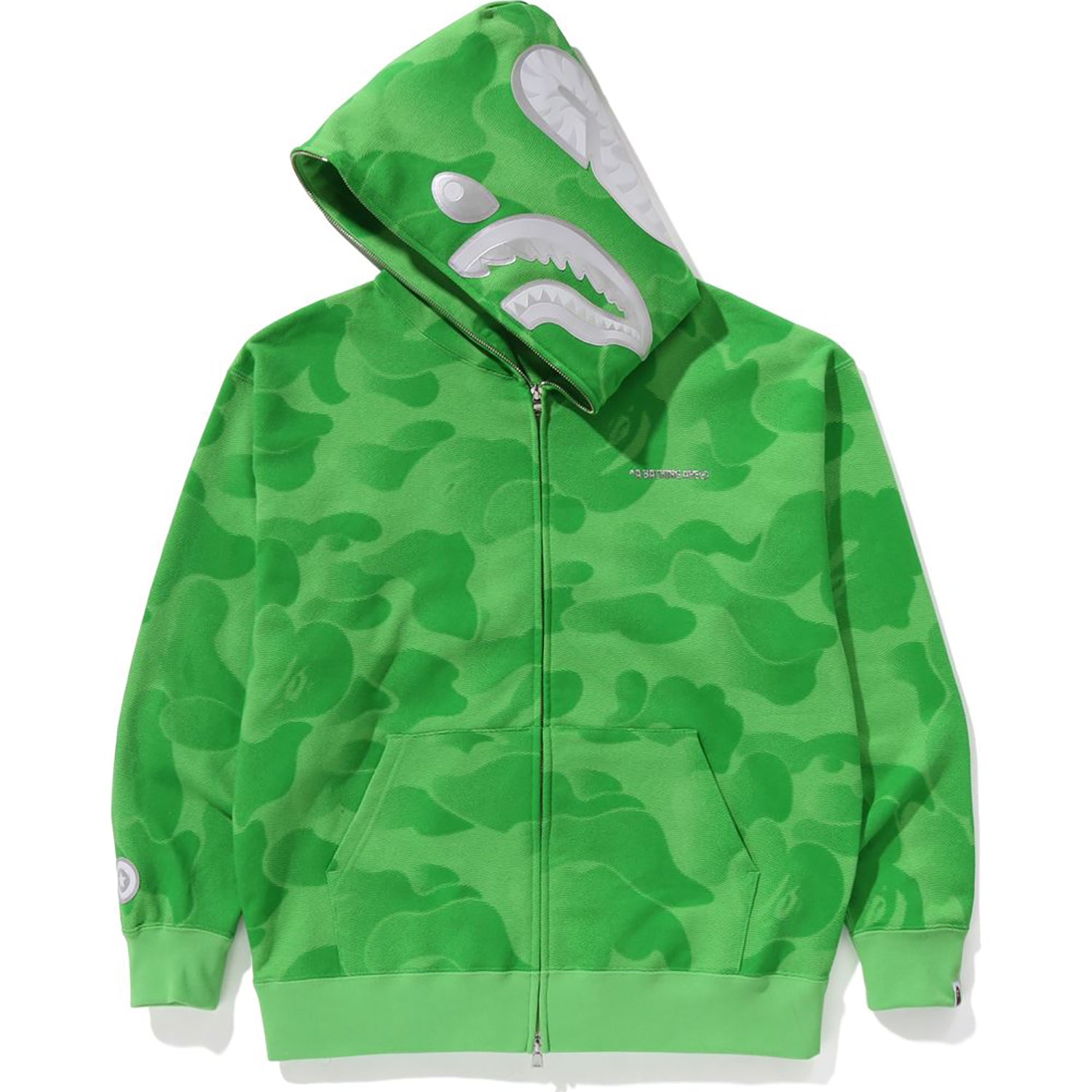 INK CAMO SHARK ZIP HOODIE MENS-IYAMIUIO