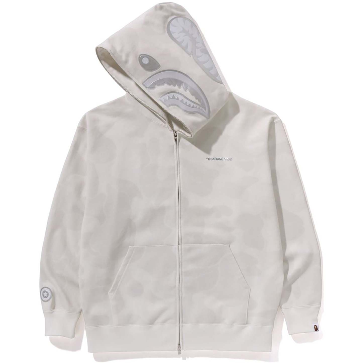 INK CAMO SHARK ZIP HOODIE MENS-IYAMIUIO