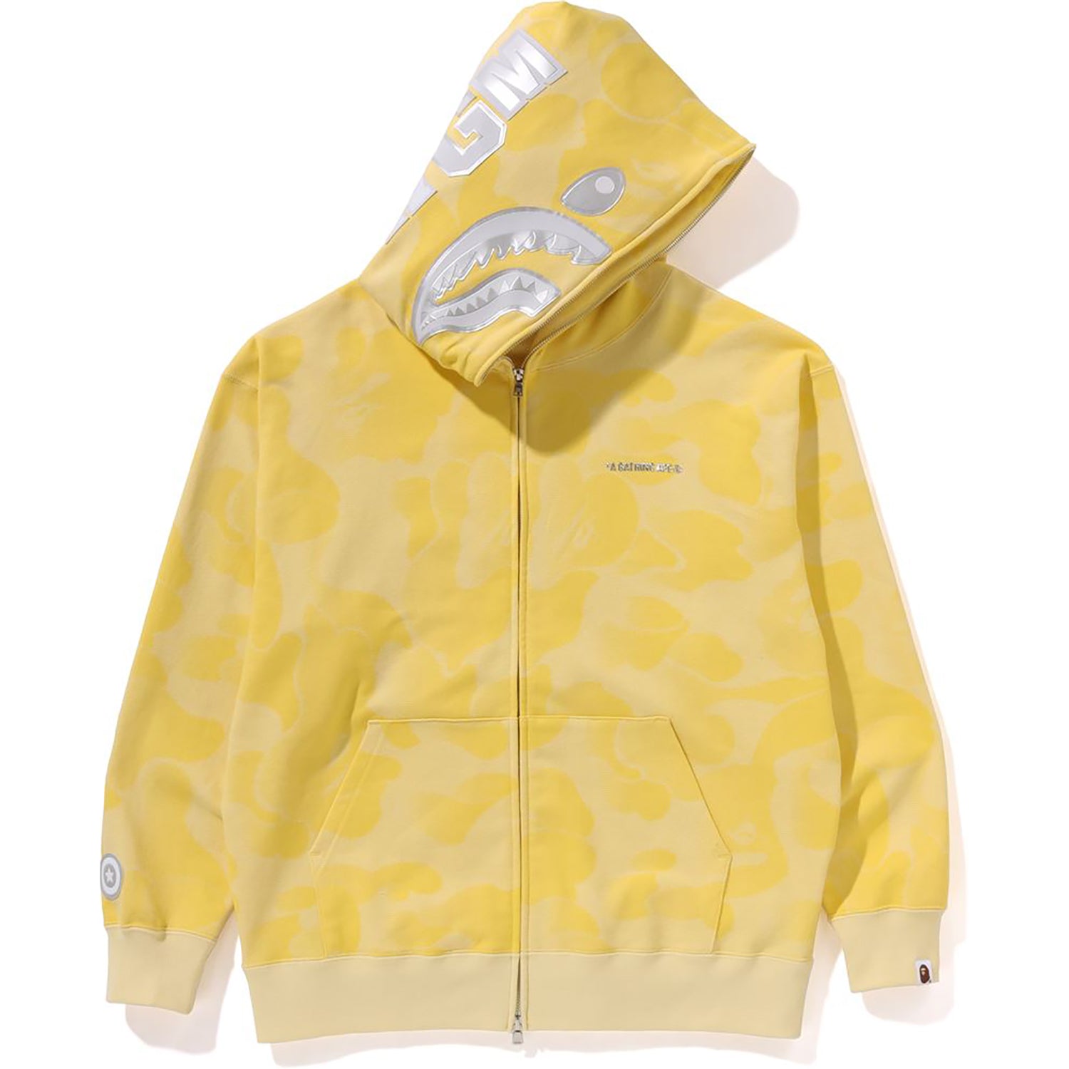 INK CAMO SHARK ZIP HOODIE MENS-IYAMIUIO