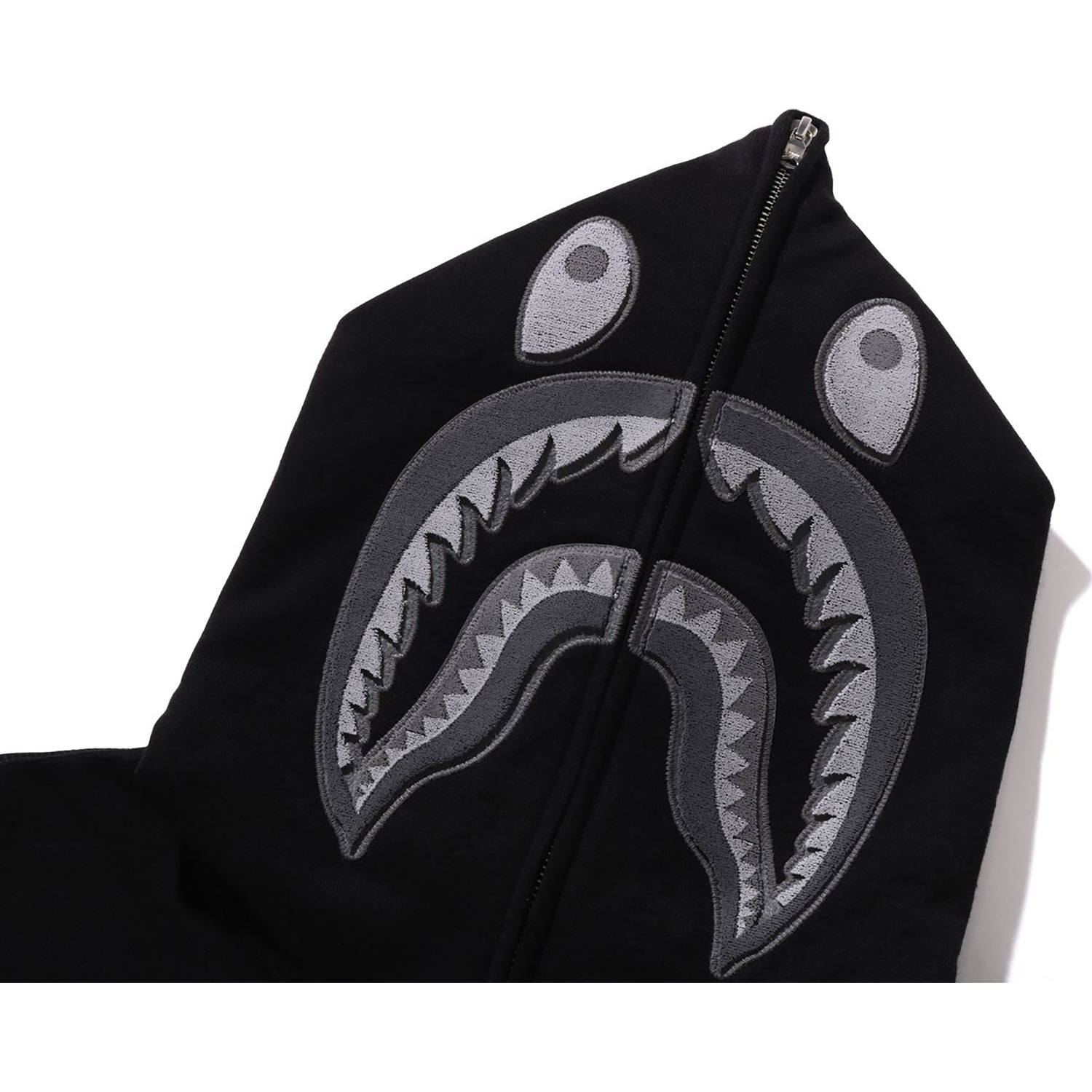 APE HEAD ONE POINT SHARK ZIP HOODIE MENS-IYAMIUIO