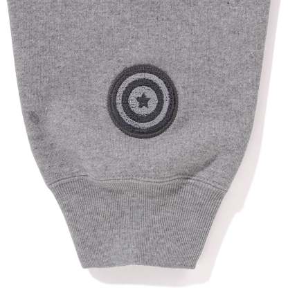 APE HEAD ONE POINT SHARK ZIP HOODIE MENS-IYAMIUIO