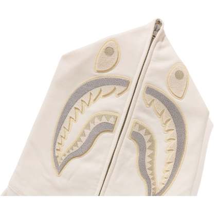 APE HEAD ONE POINT SHARK ZIP HOODIE MENS-IYAMIUIO