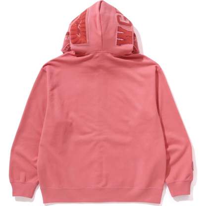 APE HEAD ONE POINT SHARK ZIP HOODIE MENS-IYAMIUIO