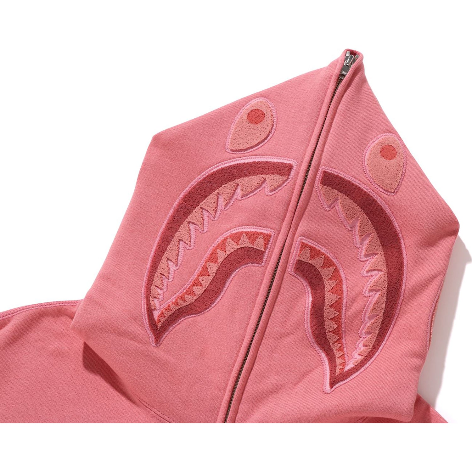 APE HEAD ONE POINT SHARK ZIP HOODIE MENS-IYAMIUIO