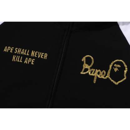 SOUVENIR SHARK ZIP HOODIE MENS-IYAMIUIO