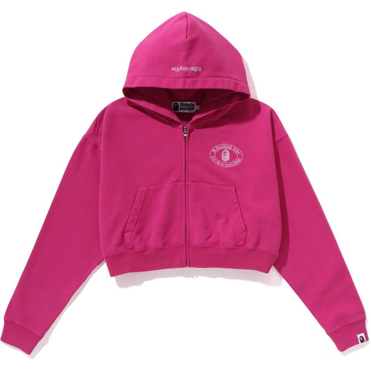PIGMENT DYE ZIP HOODIE LADIES-IYAMIUIO