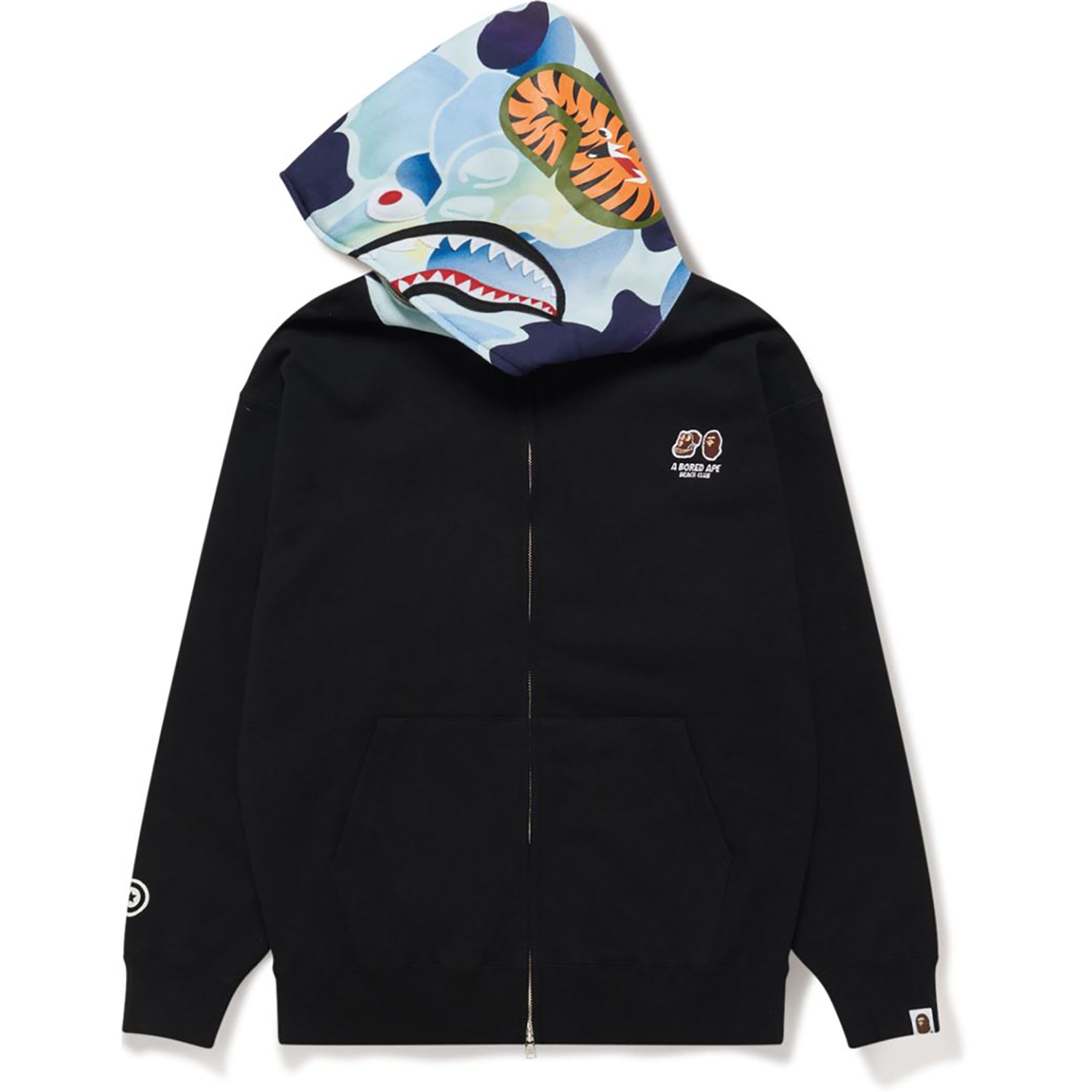 BAPE X BAYC - SHARK FULL ZIP HOODIE MENS-IYAMIUIO