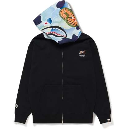 BAPE X BAYC - SHARK FULL ZIP HOODIE MENS-IYAMIUIO