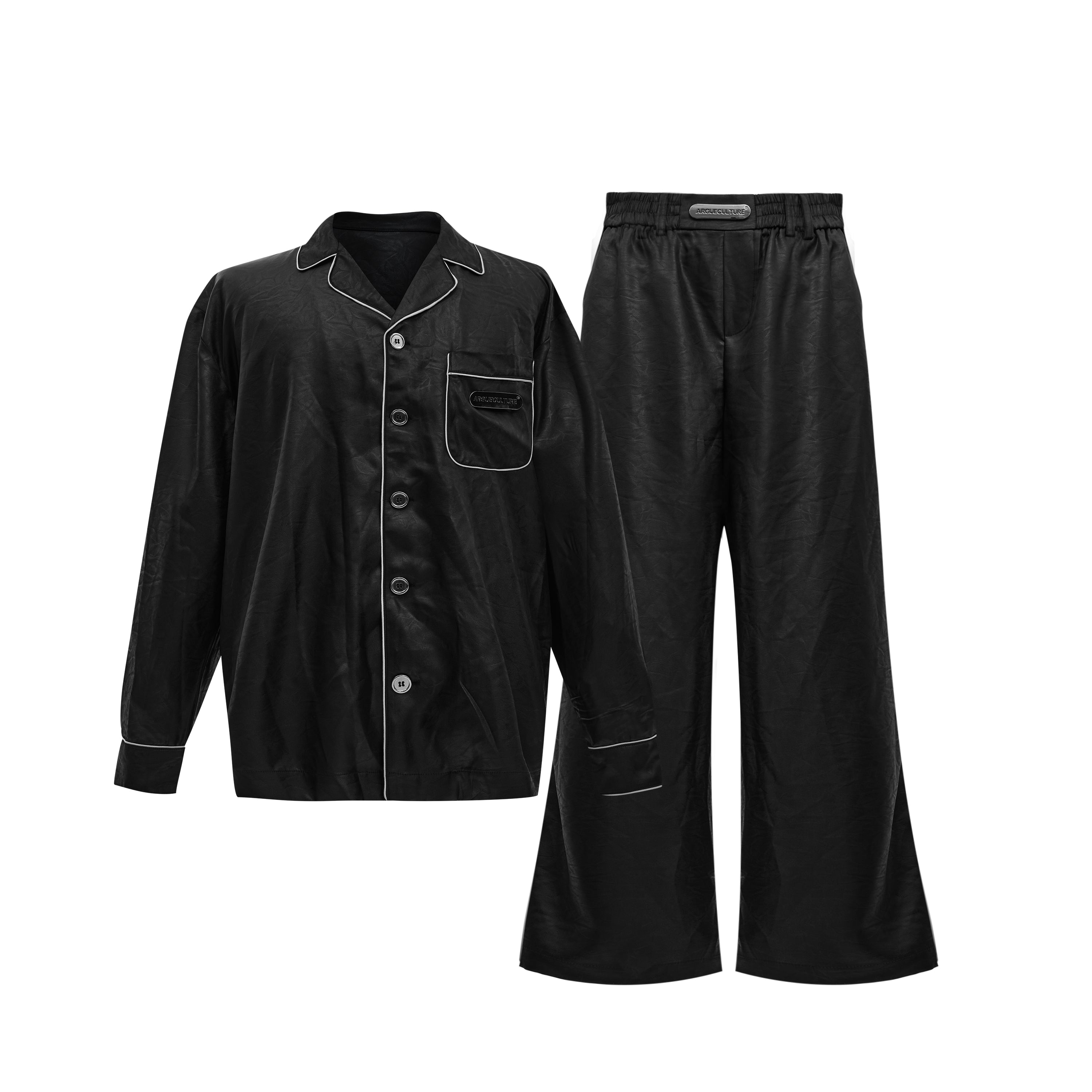 【24s Aug.】High-end Ice Silk Loungewear Pajamas Set-IYAMIUIO