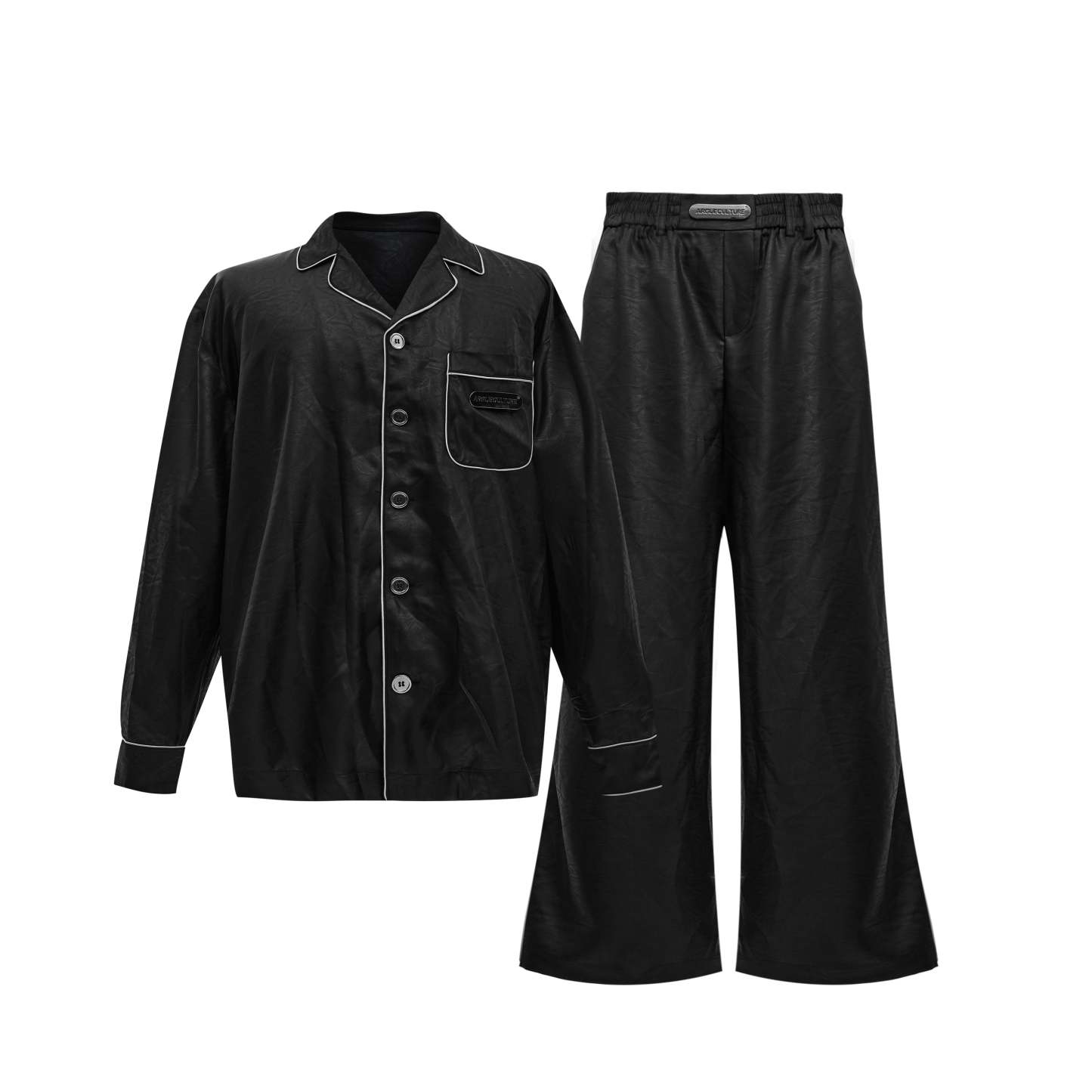 【24s Aug.】High-end Ice Silk Loungewear Pajamas Set-IYAMIUIO