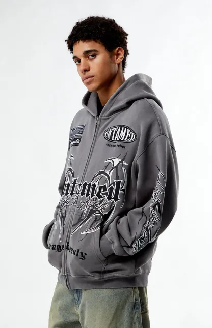 Pacsun Untamed Full Zip Hoodie