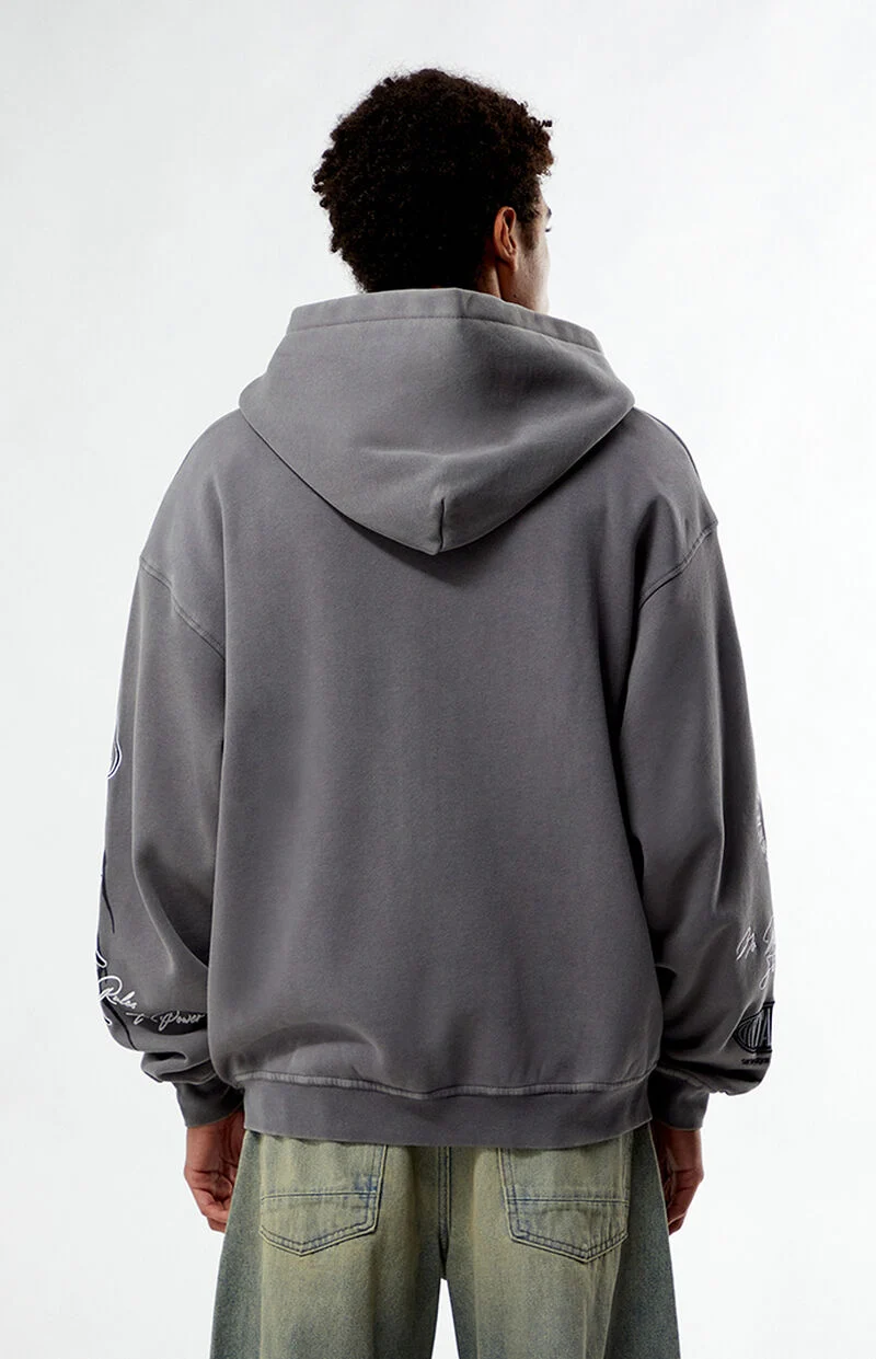 Pacsun Untamed Full Zip Hoodie