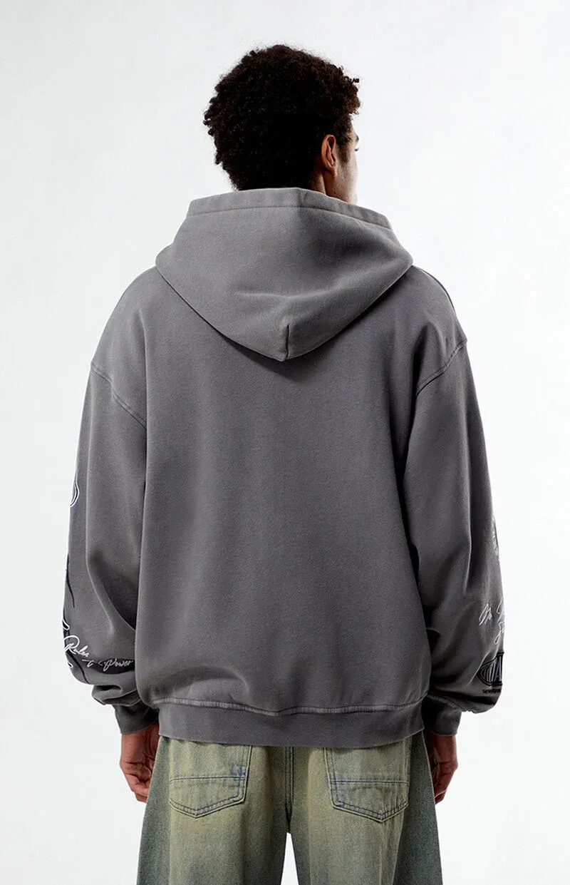 Pacsun Untamed Full Zip Hoodie