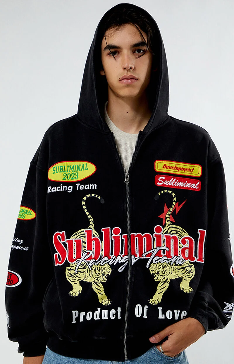 Subliminal Racing Full Zip Hoodie
