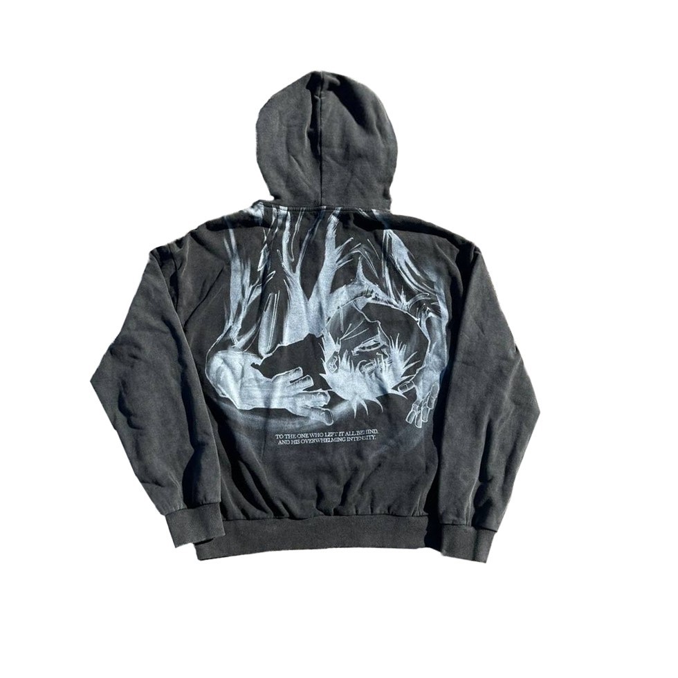 Toji Vintage Washed hoodie-JJK-IYAMIUIO