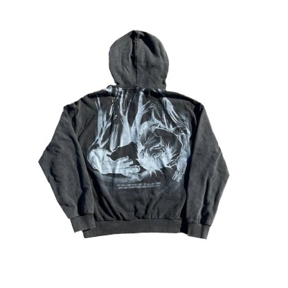 Toji Vintage Washed hoodie-JJK-IYAMIUIO