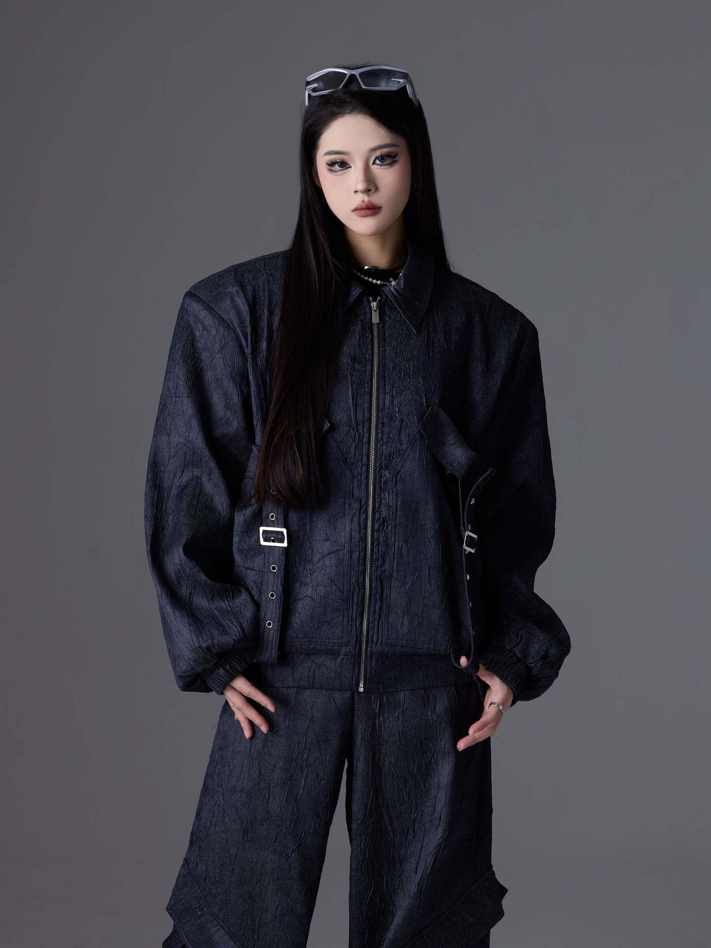 【24s April.】3D Textured Ribbon Jacket-IYAMIUIO