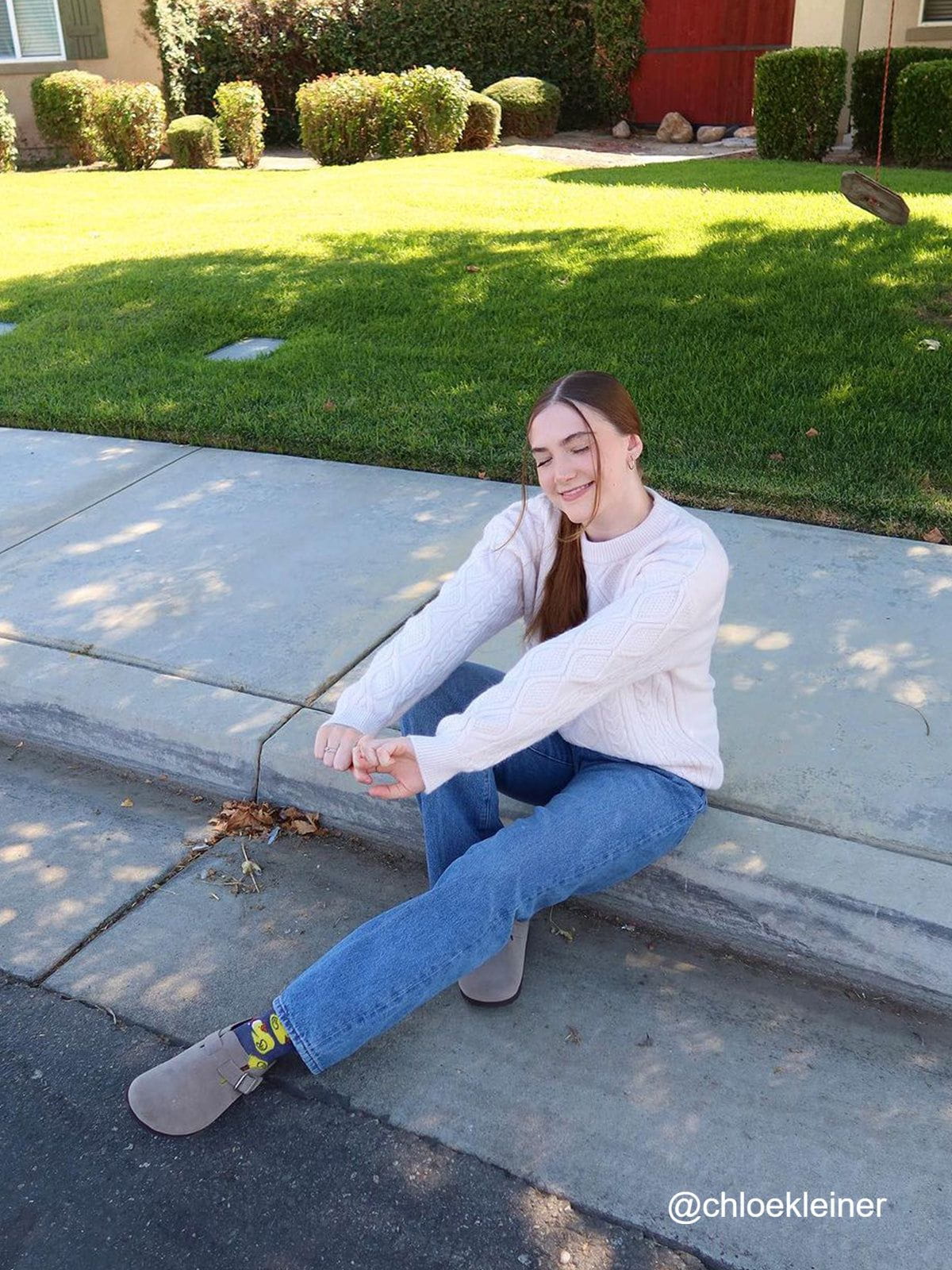 Aelfric Eden Retro Rory Gilmore Knit Sweater[Recommended by@juicyjrock]-IYAMIUIO