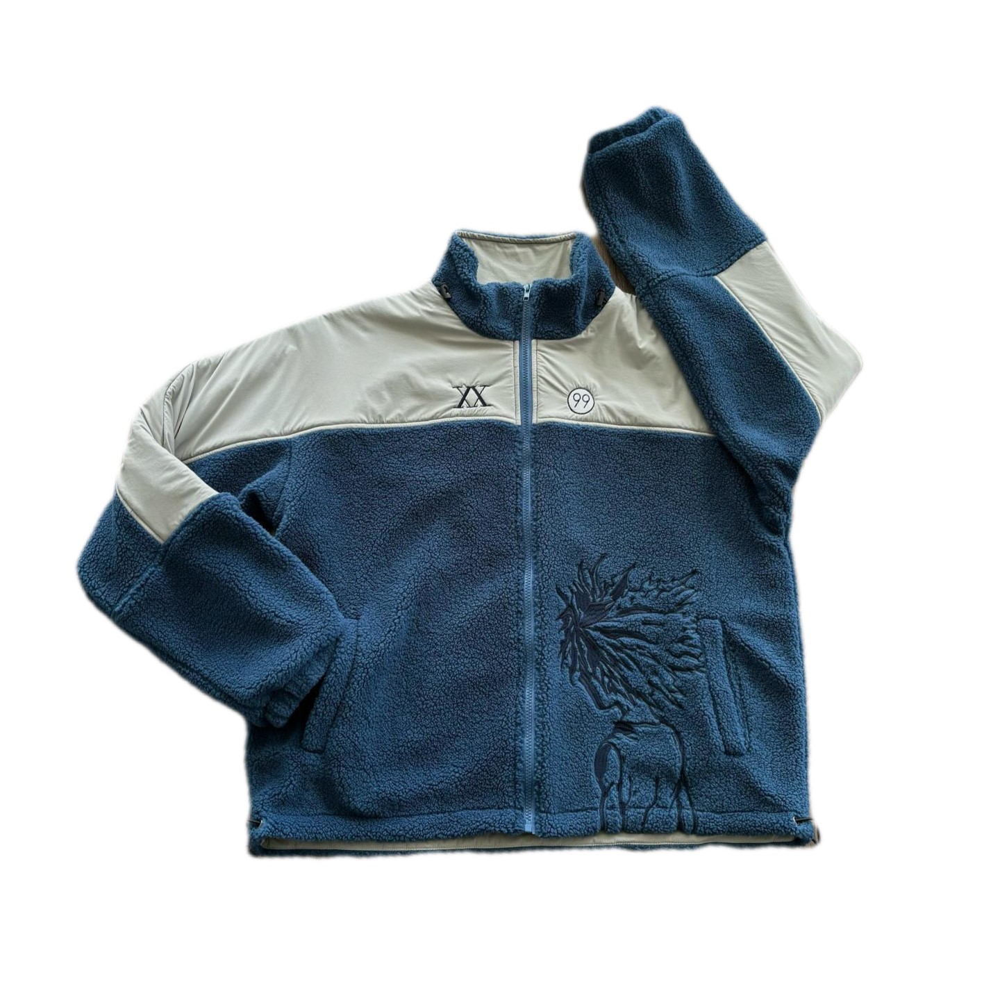 Killua Sherpa Fleece Jacket-HxH-IYAMIUIO