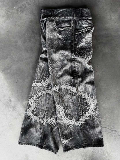 GHOUL JEANS+SWEATSHIRT-IYAMIUIO