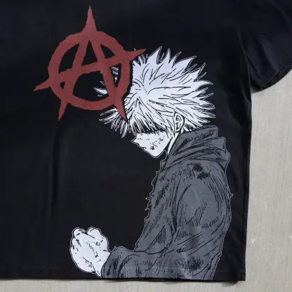 Killua Vintage Tee-H×H-IYAMIUIO