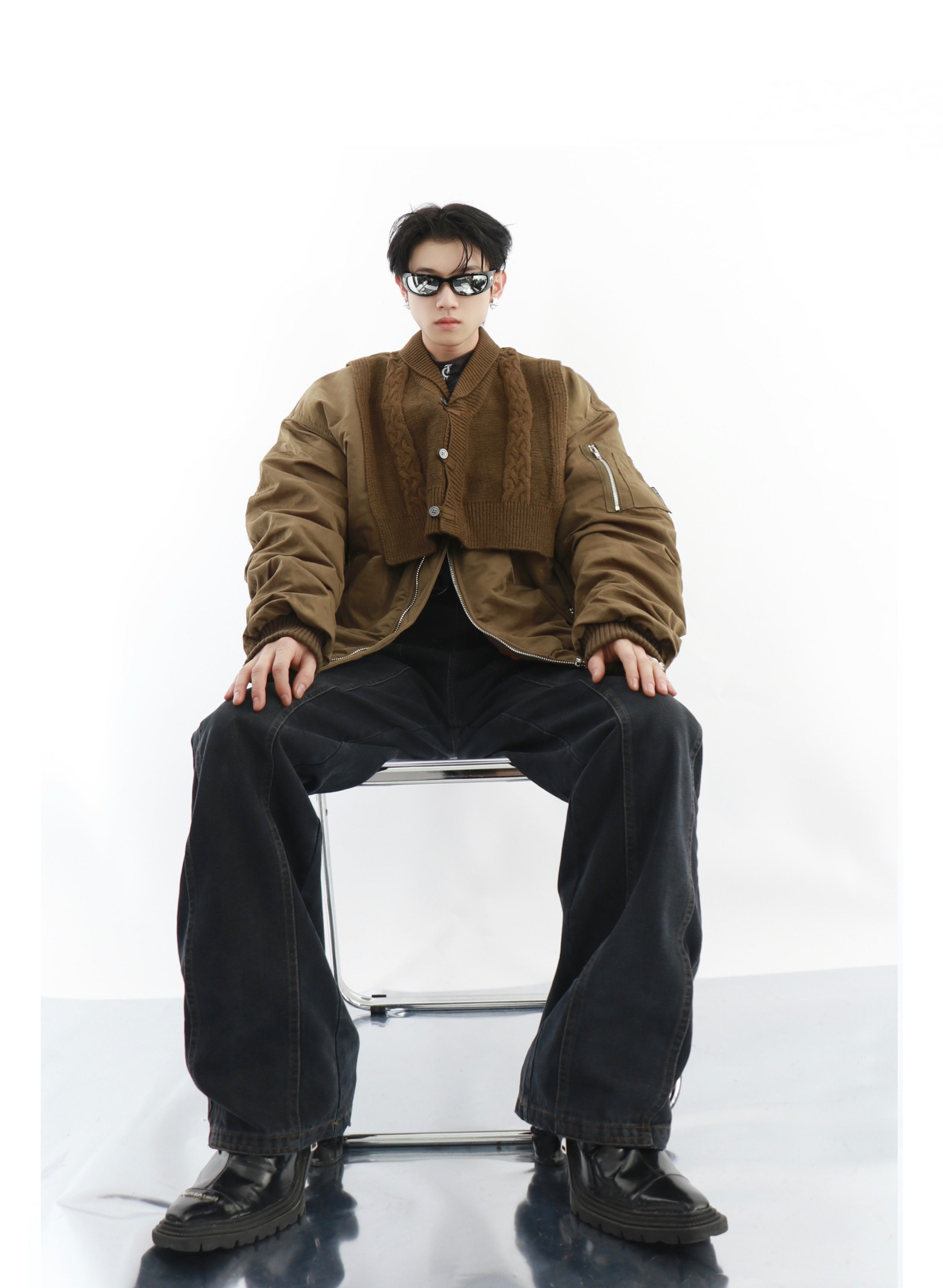 Cotton Jacket Tops-IYAMIUIO