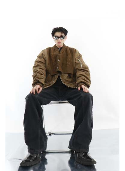 Cotton Jacket Tops-IYAMIUIO