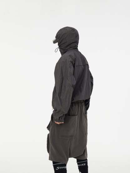 【24s Sep.】Washed Distressed Metal Decoration Jacket-IYAMIUIO