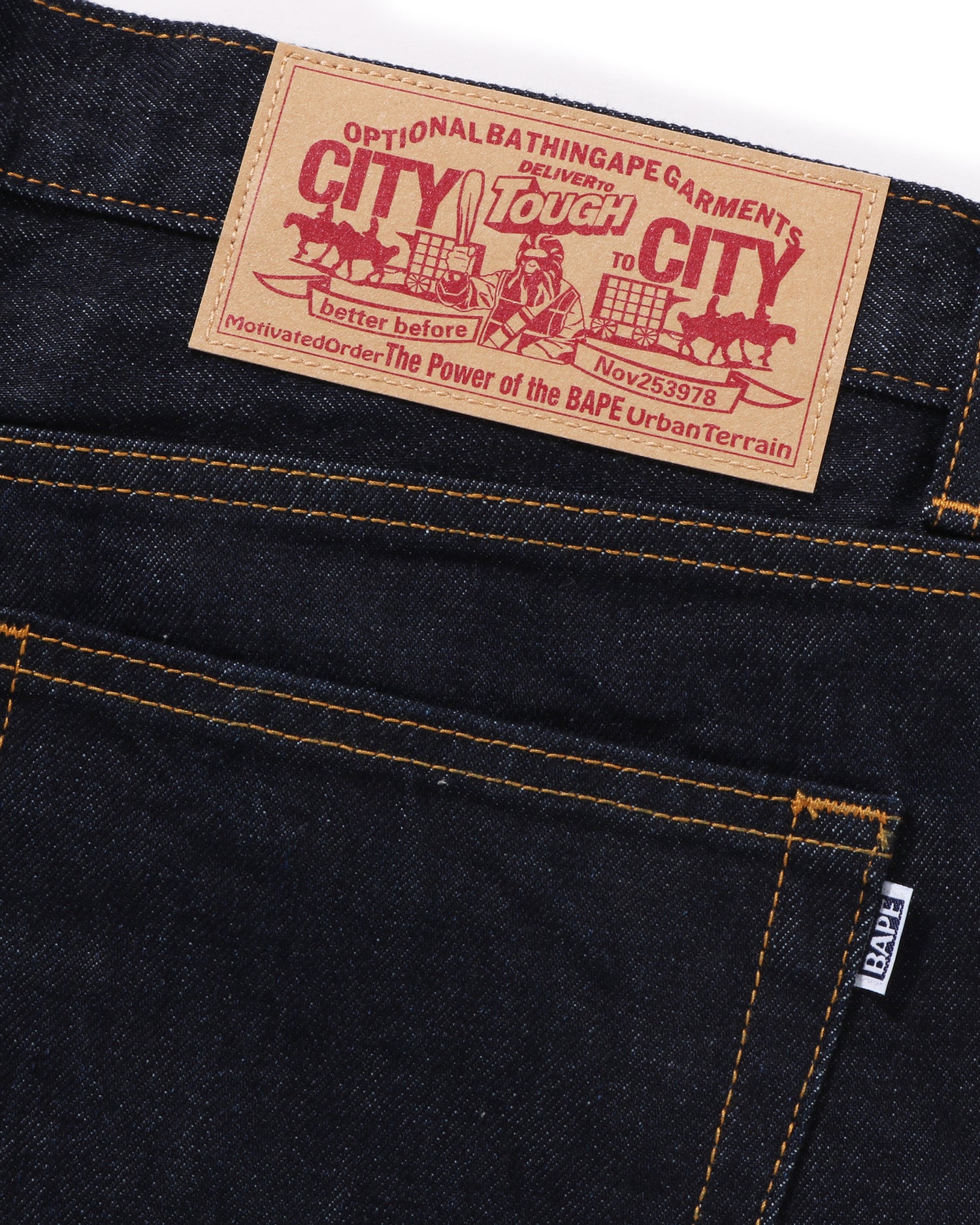 Shark 13 Oz Denim Pants-IYAMIUIO