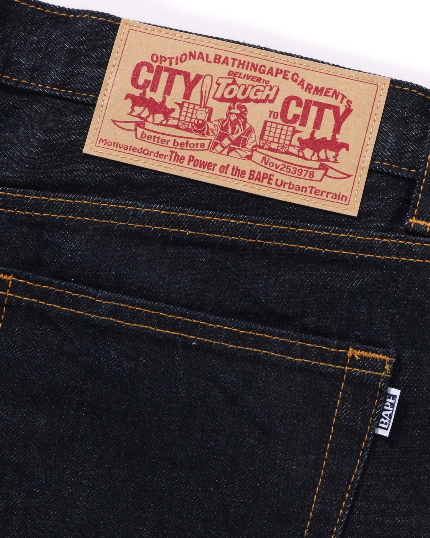 Shark 13 Oz Denim Pants-IYAMIUIO