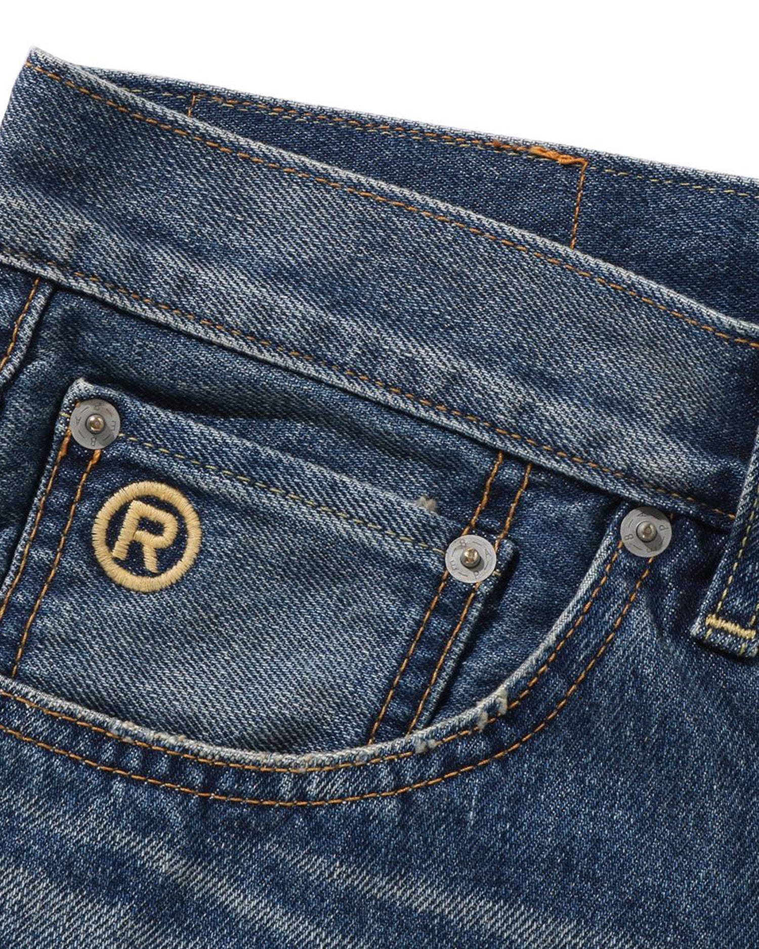 Ape Head Denim Pants-IYAMIUIO