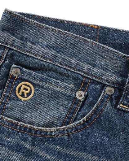 Ape Head Denim Pants-IYAMIUIO