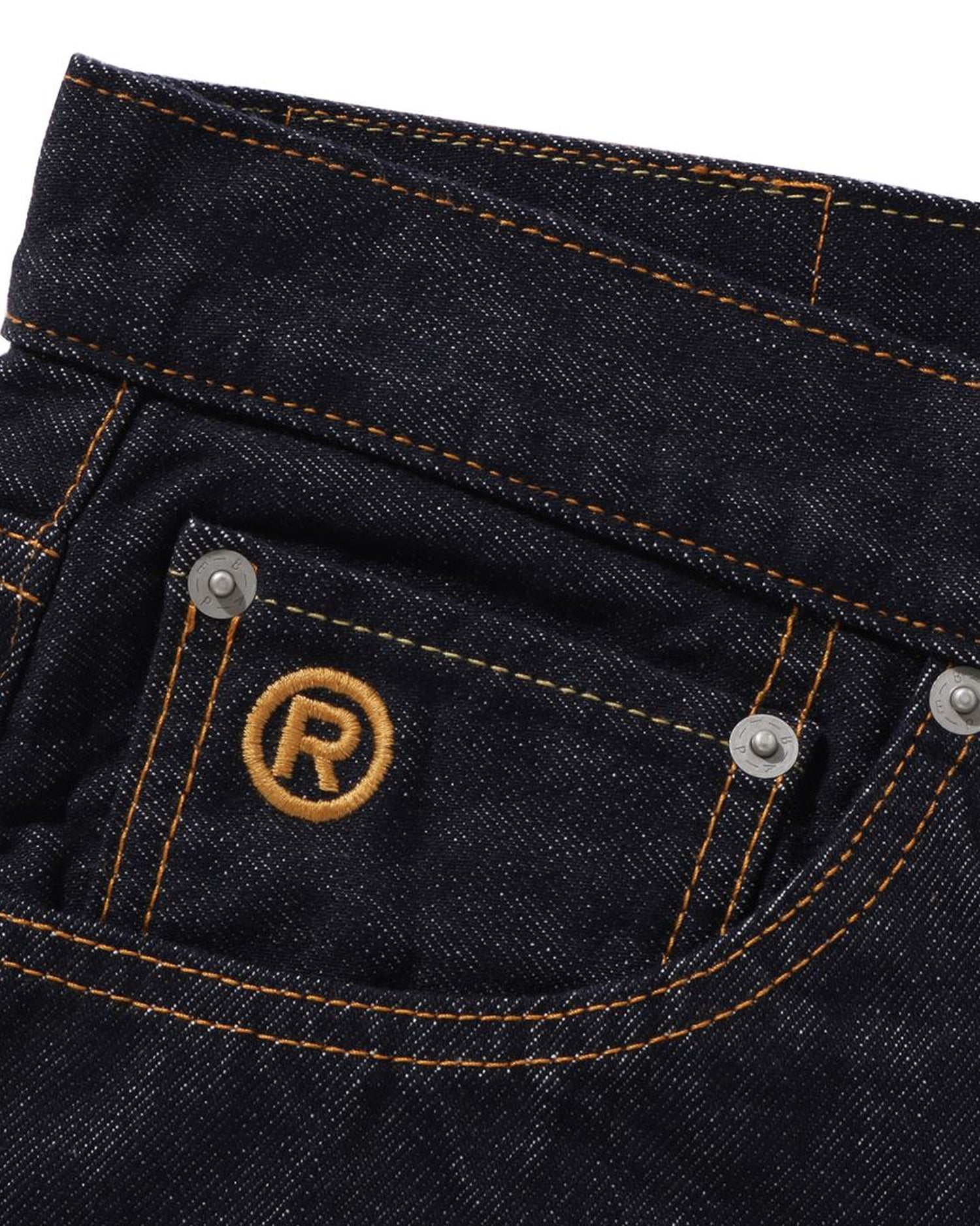 Ape Head Denim Pants-IYAMIUIO