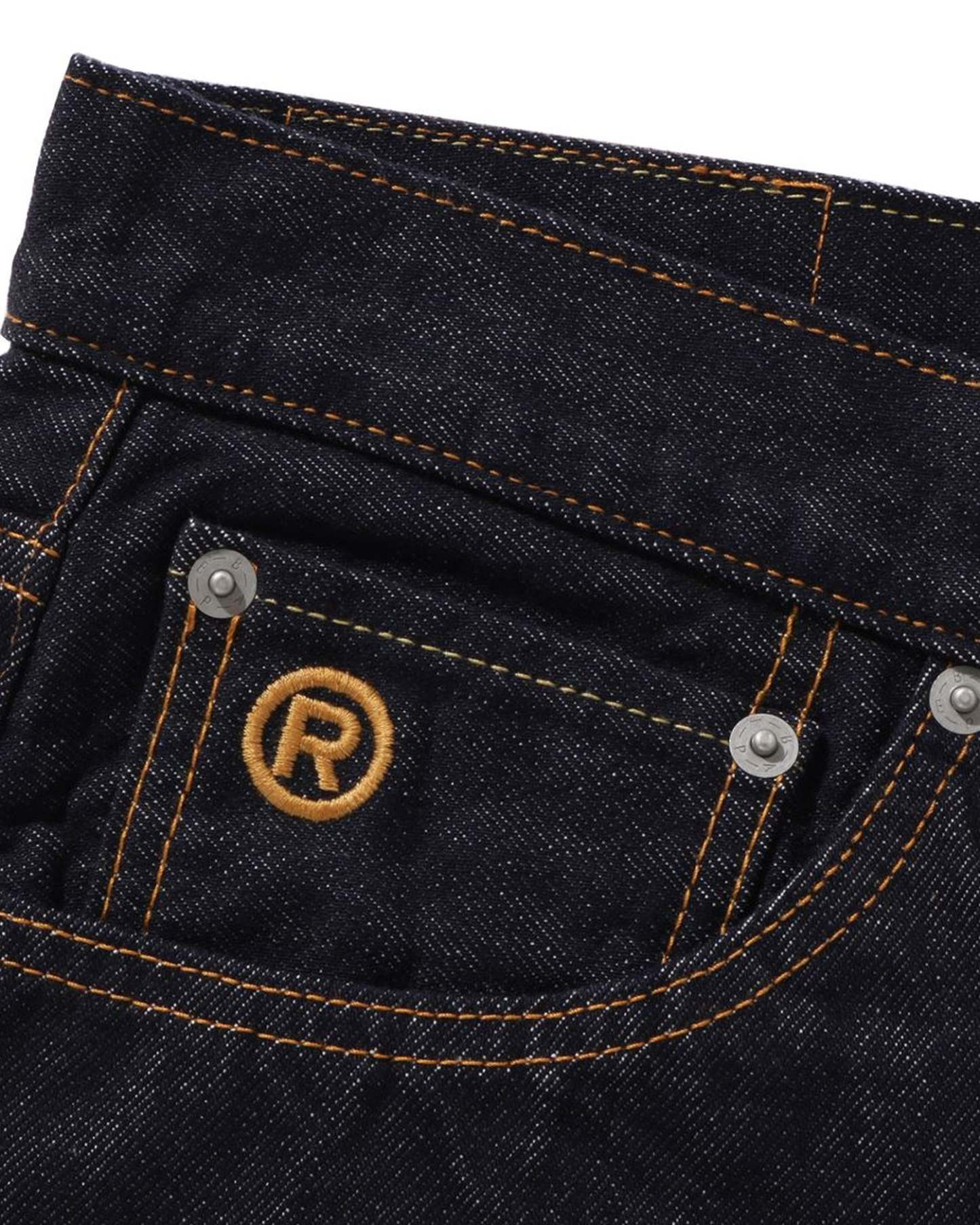Ape Head Denim Pants-IYAMIUIO