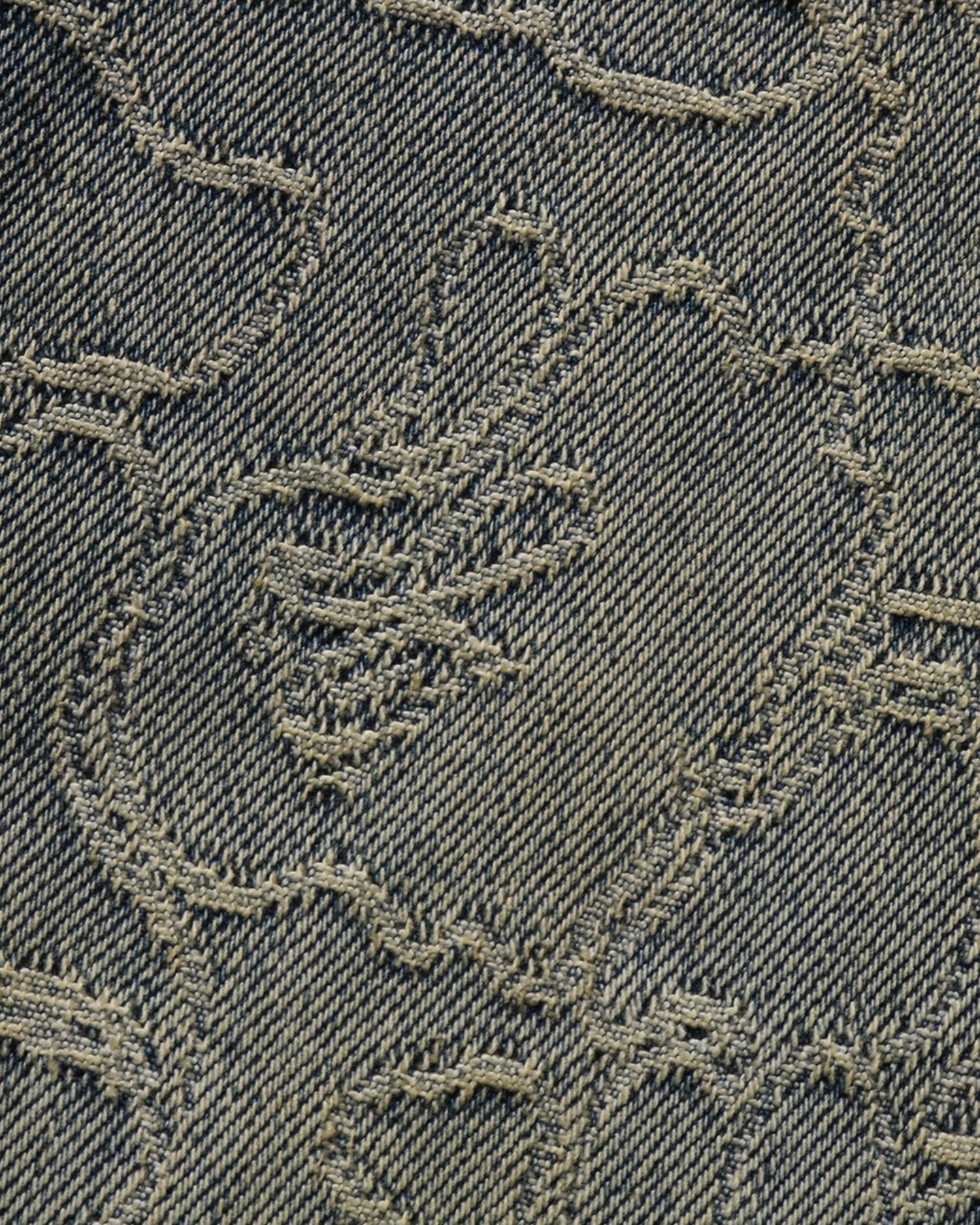 Line Camo Patch Relaxed Fit 13oz Denim Pants-IYAMIUIO