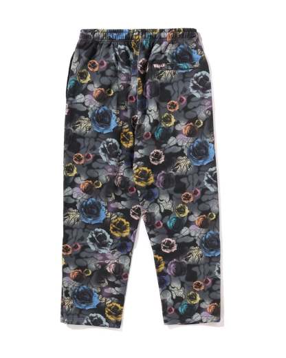 Floral Camo Sweat Pants-IYAMIUIO