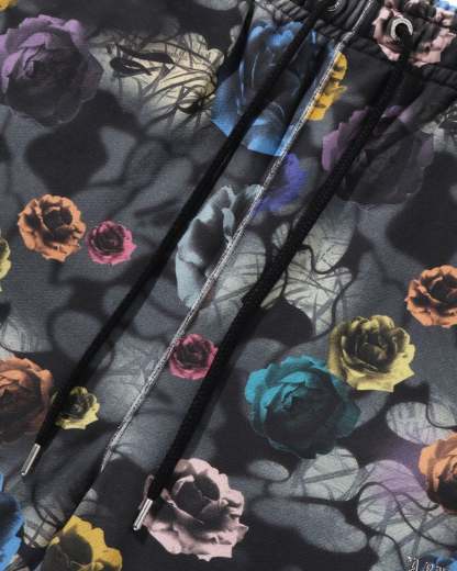 Floral Camo Sweat Pants-IYAMIUIO