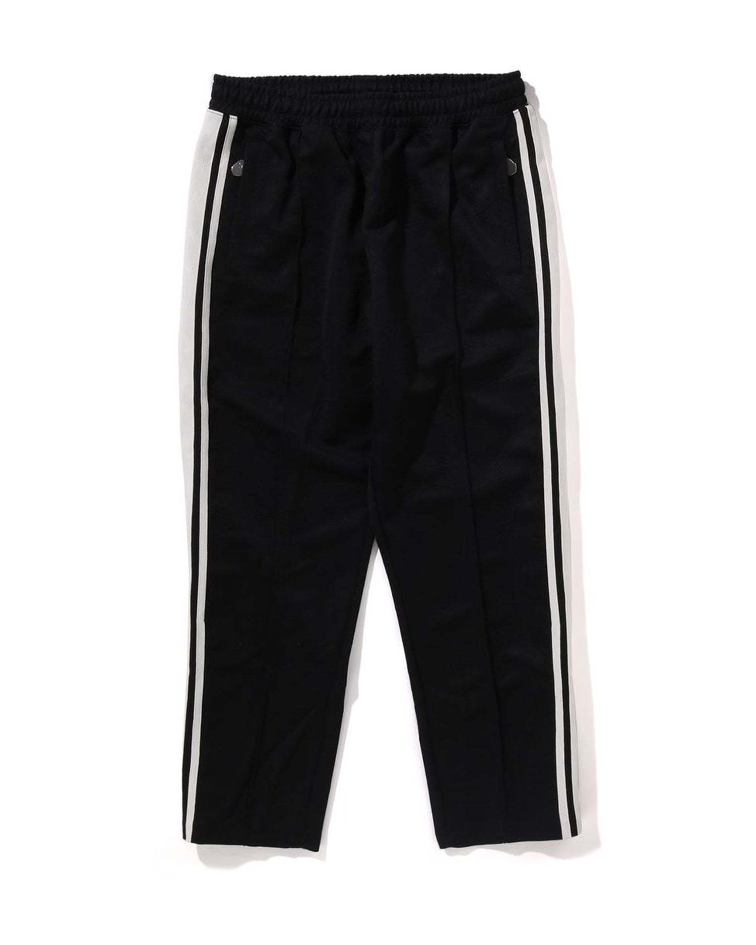 Line Camo Jacquard Loose Fit Sweatpants-IYAMIUIO