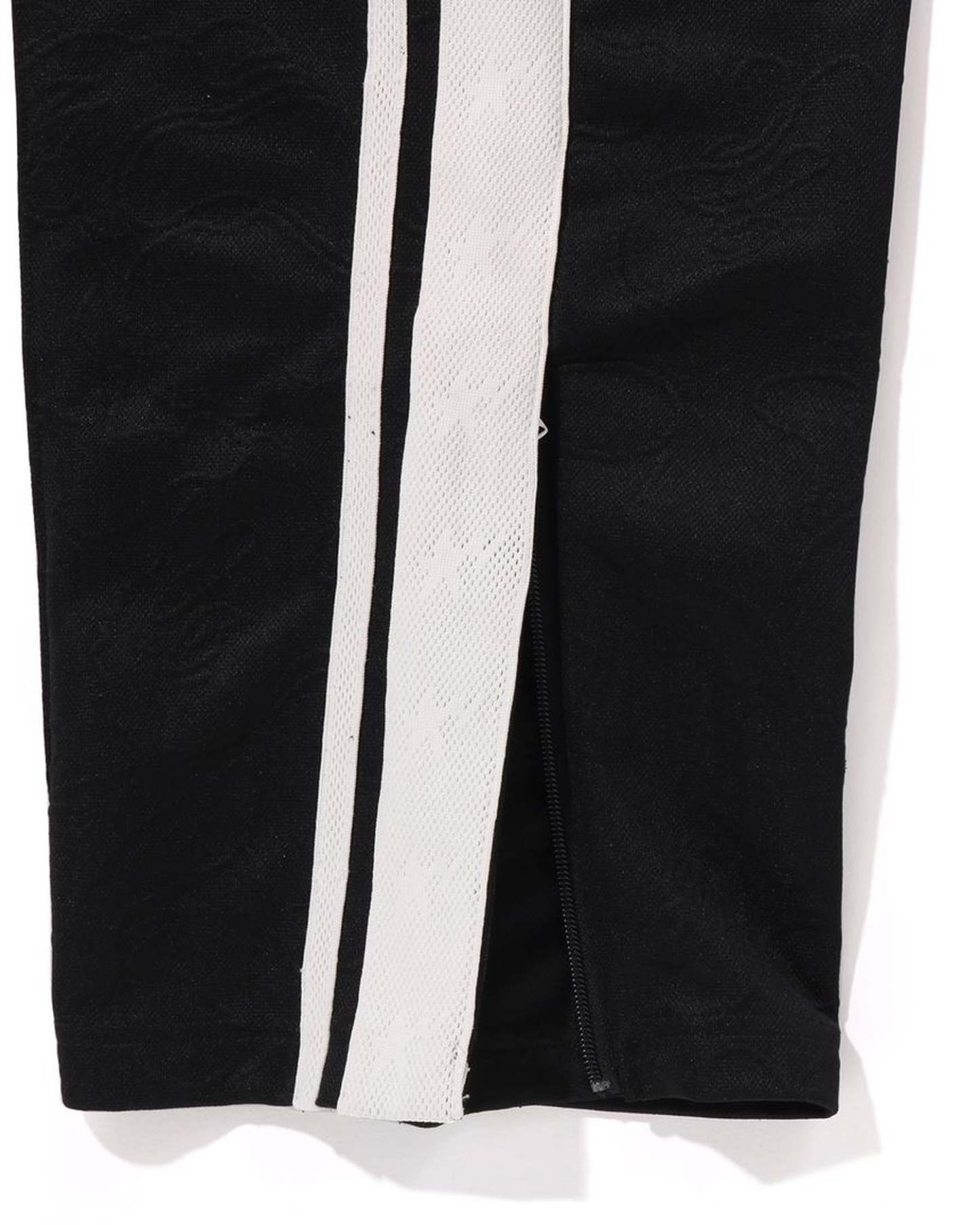 Line Camo Jacquard Loose Fit Sweatpants-IYAMIUIO