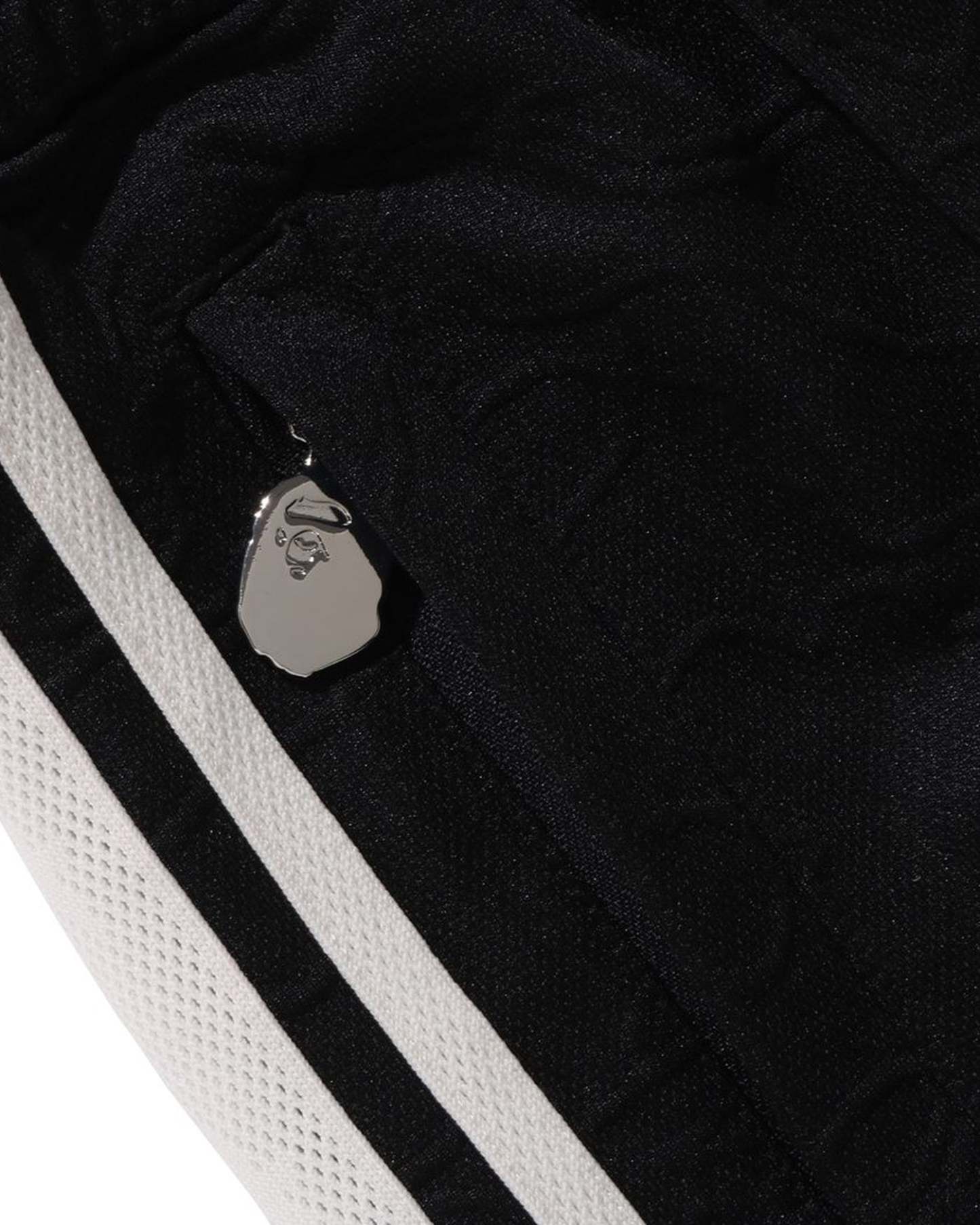 Line Camo Jacquard Loose Fit Sweatpants-IYAMIUIO