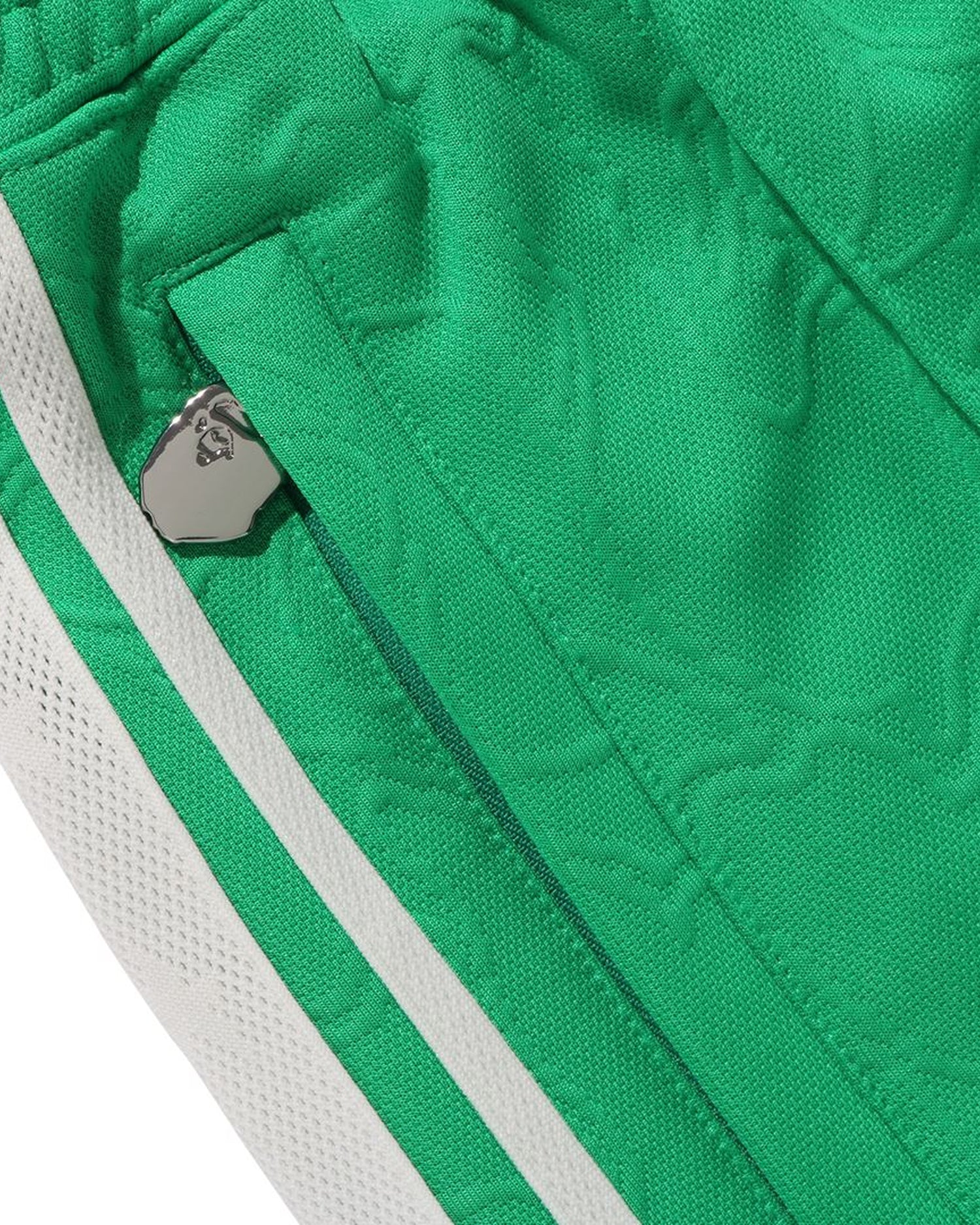 Line Camo Jacquard Loose Fit Sweatpants-IYAMIUIO