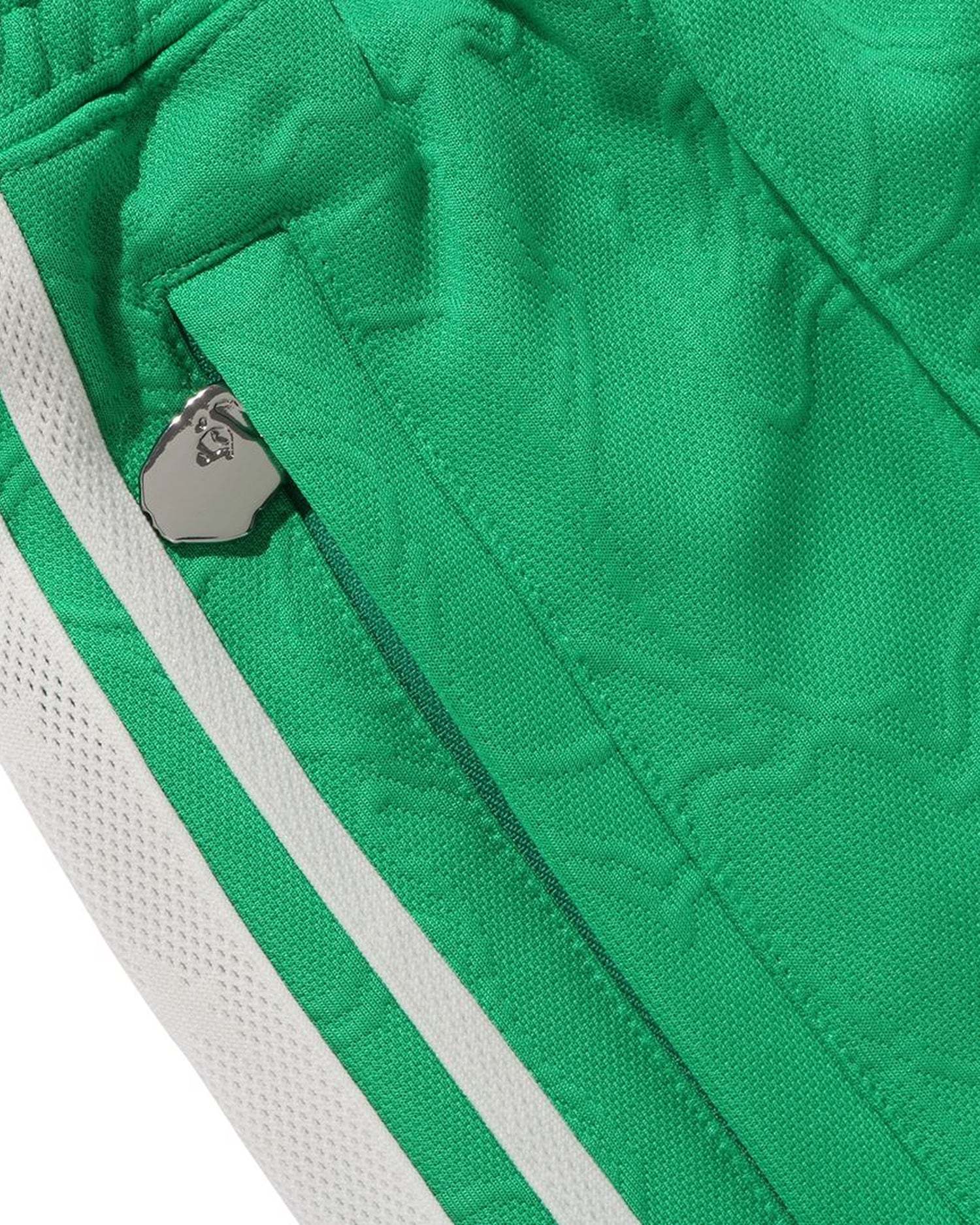 Line Camo Jacquard Loose Fit Sweatpants-IYAMIUIO