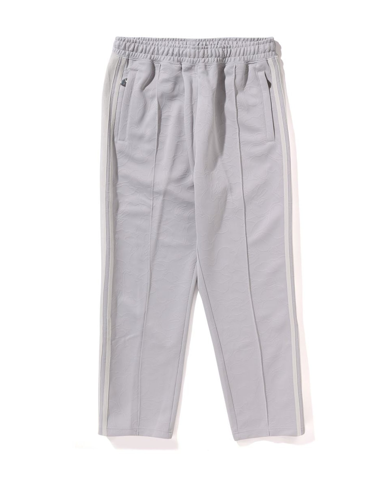 Line Camo Jacquard Loose Fit Sweatpants-IYAMIUIO