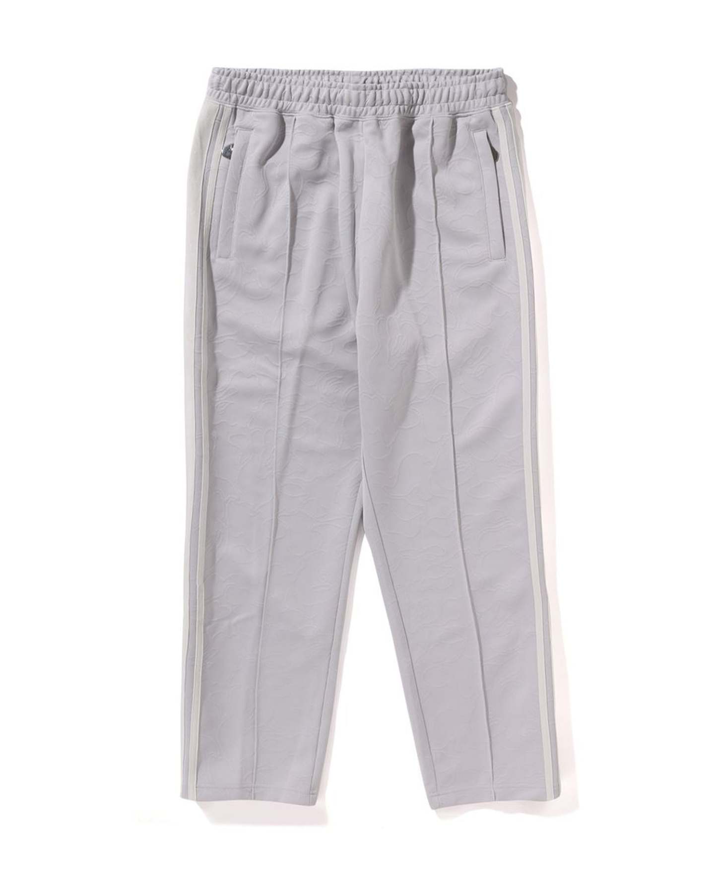 Line Camo Jacquard Loose Fit Sweatpants-IYAMIUIO