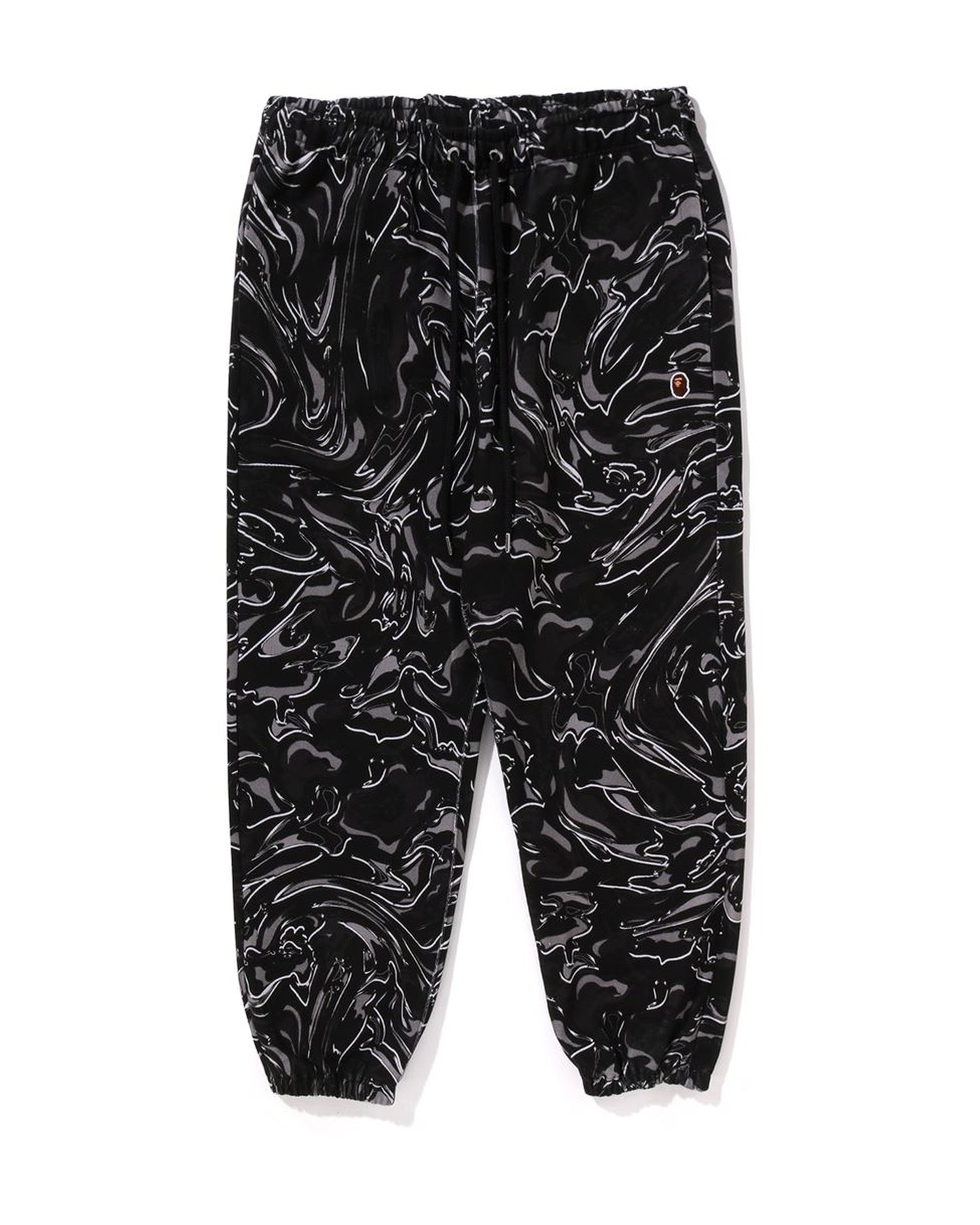 Marbling Camo Joggger Sweat Pants-IYAMIUIO